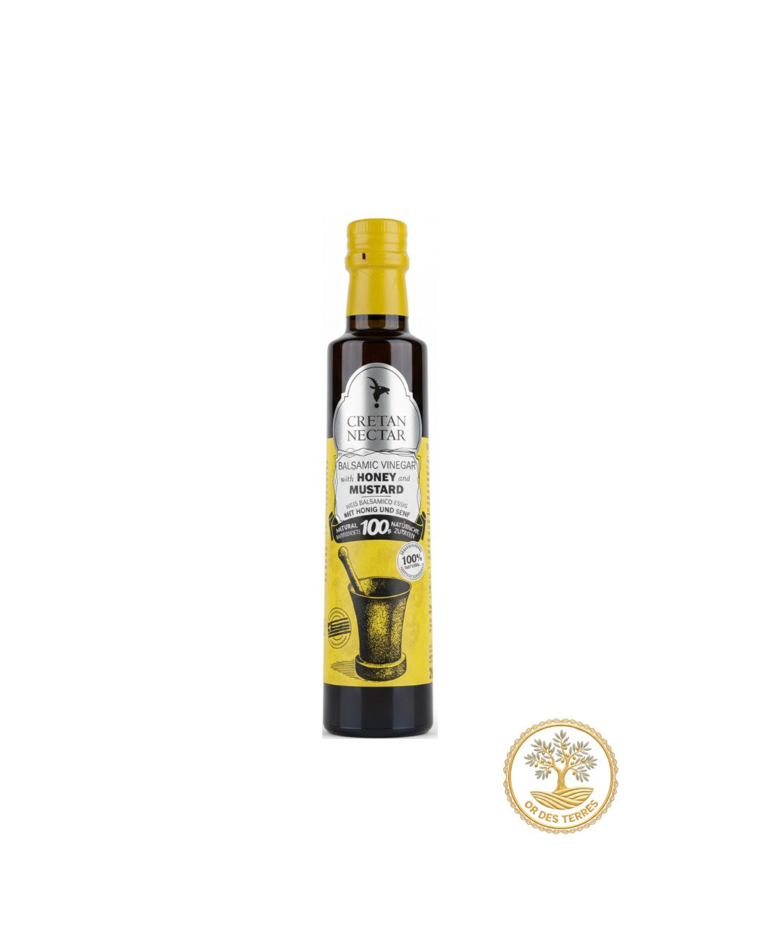 Vinaigre balsamique au miel et à la moutarde - 250ml