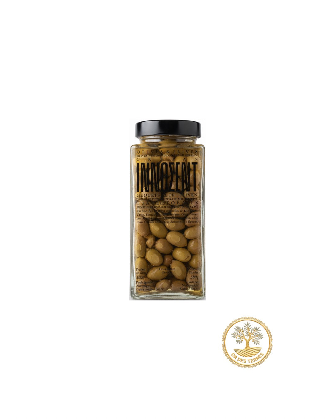 Olives écrasées -  580g